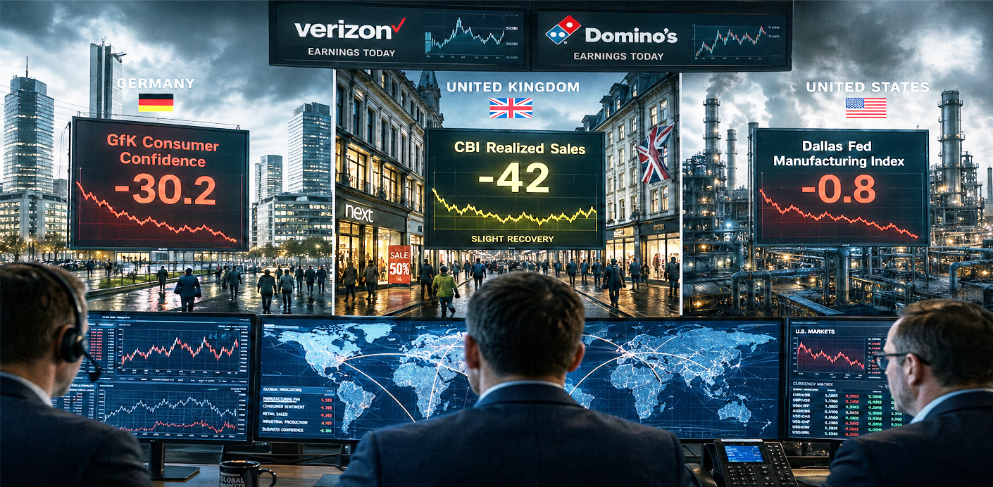 Amanhã destacamos Confiança do consumidor